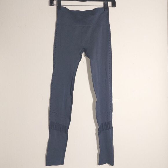 VARLEY Women's Stretch Yoga Running Gym Active Justin Leggings Blue Size S EUC - Picture 5 of 16